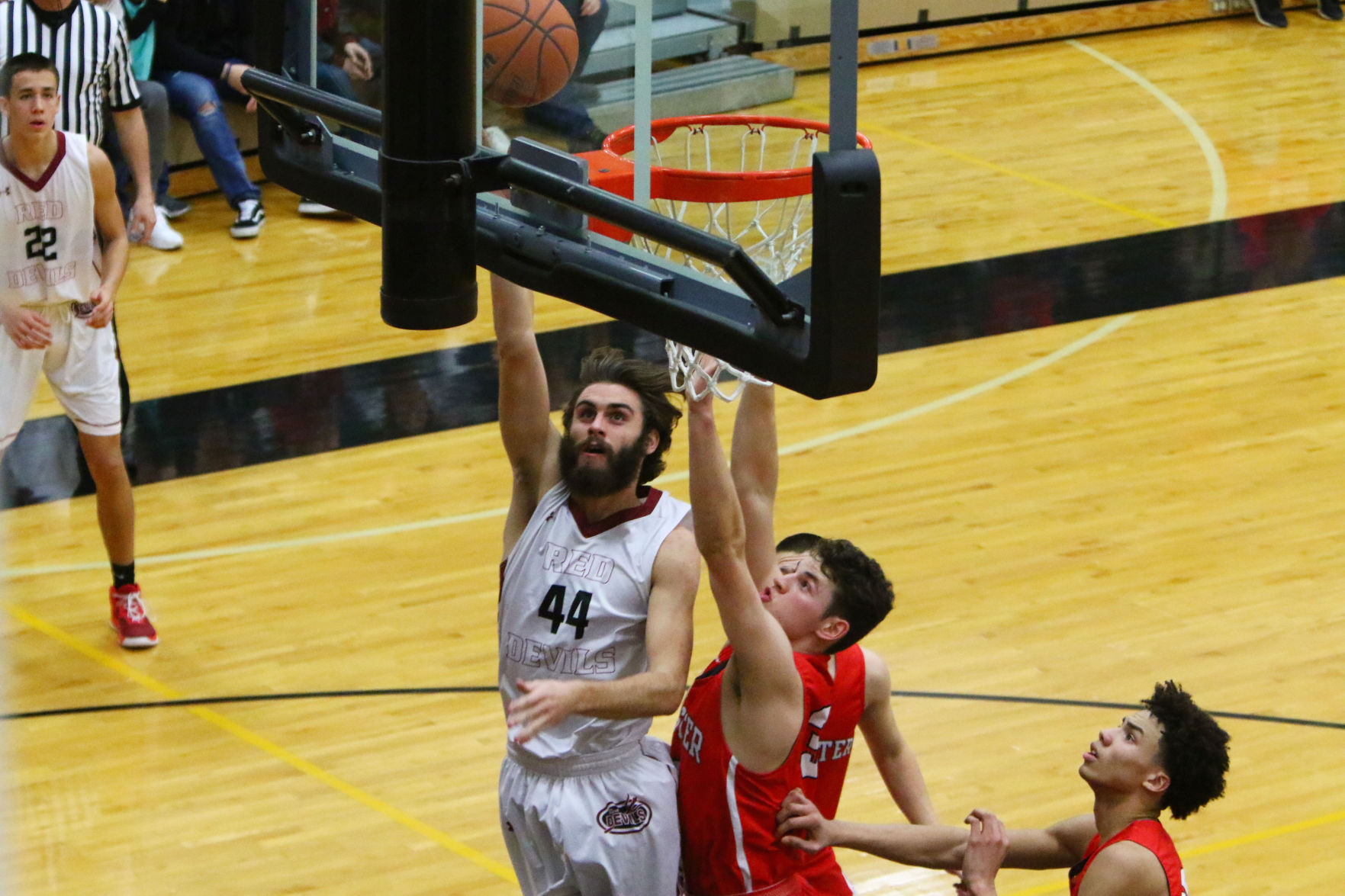 Munster at Lowell boys basketball